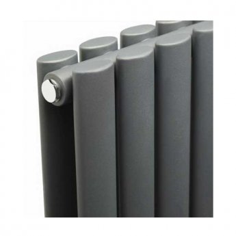 Reina Neva Designer Radiator 550mm H x 1003mm W Double Anthracite