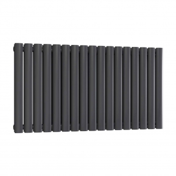 Reina Neva Designer Radiator 550mm H x 1003mm W Double Anthracite