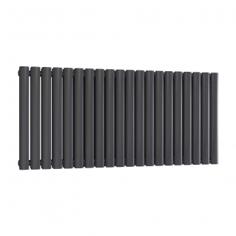Reina Neva Designer Radiator 550mm H x 1180mm W Double Anthracite