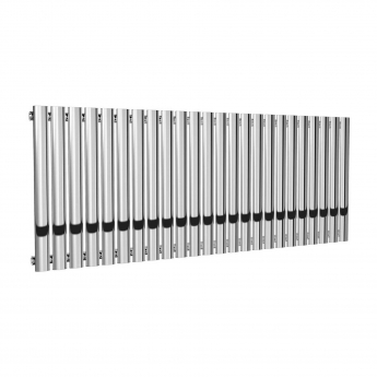 Reina Neva Designer Radiator 550mm H x 1180mm W Single Chrome