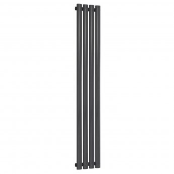 Reina Neva Designer Radiator 1500mm H x 236mm W Single Anthracite