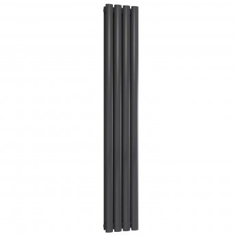 Reina Neva Designer Radiator 1500mm H x 236mm W Double Anthracite