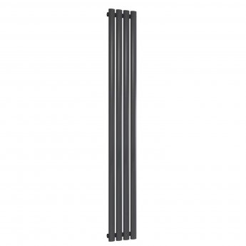 Reina Neva Designer Radiator 1800mm H x 236mm W Single Anthracite
