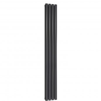 Reina Neva Designer Radiator 1800mm H x 236mm W Double Anthracite