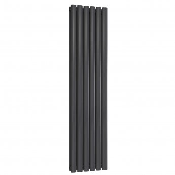 Reina Neva Designer Radiator 1500mm H x 354mm W Double Anthracite