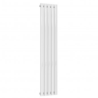 Reina Neva Single Designer Vertical Radiator 1500mm H x 295mm W White