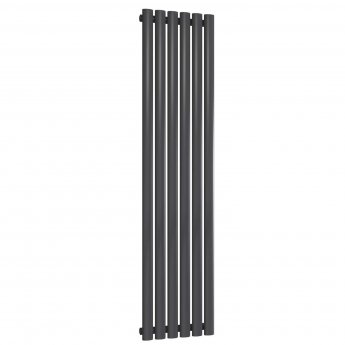 Reina Neva Designer Radiator 1500mm H x 354mm W Single Anthracite