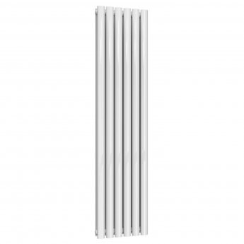 Reina Neva Designer Radiator 1500mm H x 354mm W Double White