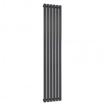 Reina Neva Designer Radiator 1800mm H x 354mm W Single Anthracite