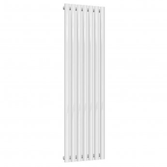 Reina Neva Single Designer Vertical Radiator 1500mm H x 413mm W White