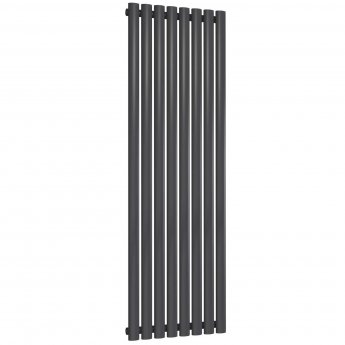 Reina Neva Designer Radiator 1500mm H x 472mm W Single Anthracite