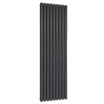 Reina Neva Designer Radiator 1800mm H x 531mm W Double Anthracite
