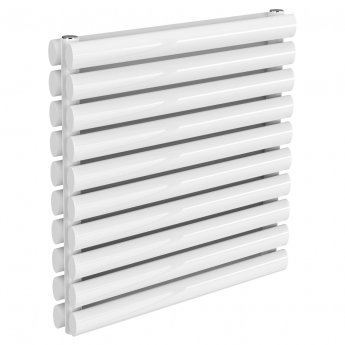 Reina Nevah Double Designer Horizontal Radiator 590mm H x 600mm W White