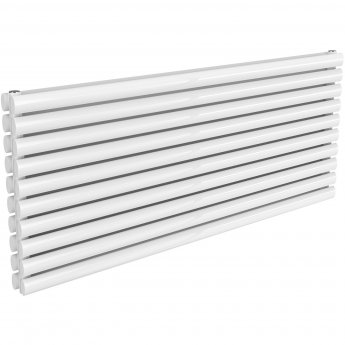 Reina Nevah Double Designer Horizontal Radiator 590mm H x 1400mm W RAL
