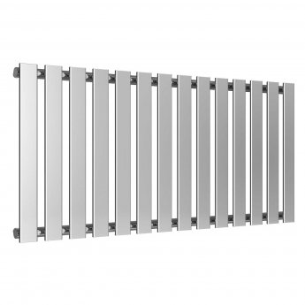 Reina Pienza Designer Horizontal Radiator 550mm H x 1165mm W Chrome