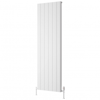 Reina Resia Vertical Aluminium Radiator 1800mm H x 565mm W - White | Product Image