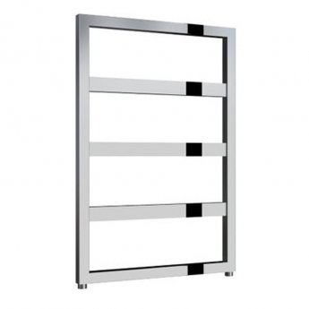 Reina Rezzo Designer Heated Towel Rail 740mm H x 550mm W Chrome