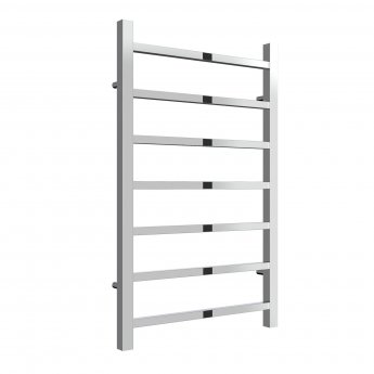 Reina Serena Square Tube Heated Towel Rail 800mm H x 500mm W Chrome