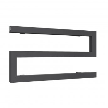 Reina Serpe Designer Heated Towel Rail 270mm H x 500mm W Anthracite