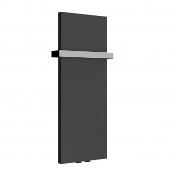 Reina Slimline Vertical Designer Radiator 770mm H x 300mm W Textured Matt Anthracite