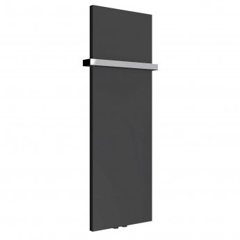 Reina Slimline Vertical Designer Radiator 1170mm H x 400mm W Textured Matt Anthracite