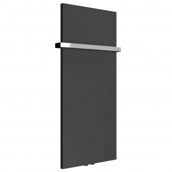 Reina Slimline Vertical Designer Radiator 1170mm H x 500mm W Textured Matt Anthracite