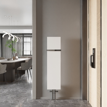 Reina Slimline Vertical Designer Radiator 1470mm H x 300mm W RAL
