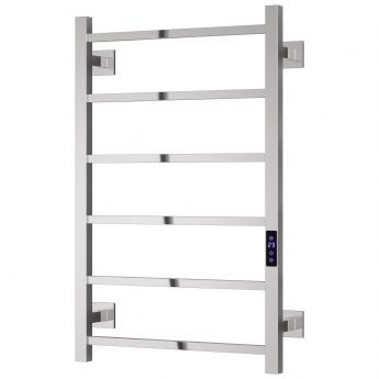 Reina Velino Electric Heated Towel Rail 800mm H x 500mm W - Polished | Product Image