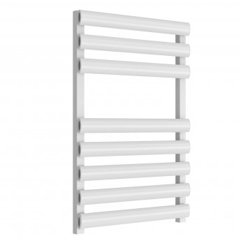 Reina Veroli Designer Heated Towel Rail 750mm H x 480mm W White