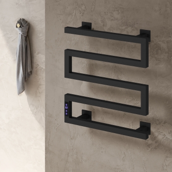 Reina Vispa Dry Electric Stainless Steel Designer Heated Towel Rail