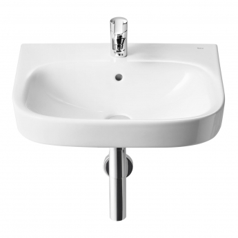 Roca Debba Wall Hung Basin 500mm Wide - 1 Tap Hole