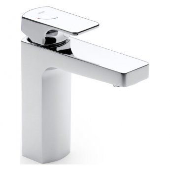 Roca L90 Basin Mixer Tap with Smooth Body - Chrome