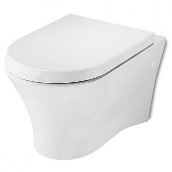 Roca Nexo Wall Hung Toilet 535mm Projection - Soft Close Seat