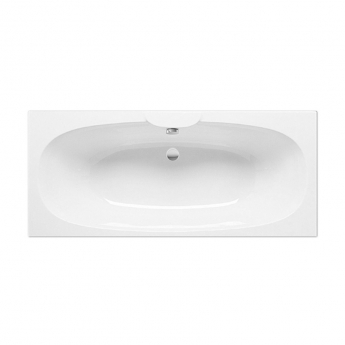 Roca Sitges Double Ended Acrylic Bath with Feet 1700mm x 750mm - 0 Tap Hole