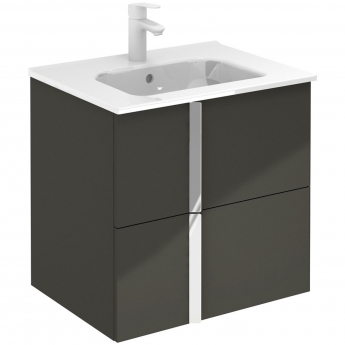 Royo Onix 600mm 2-Drawer Wall Hung Vanity Unit