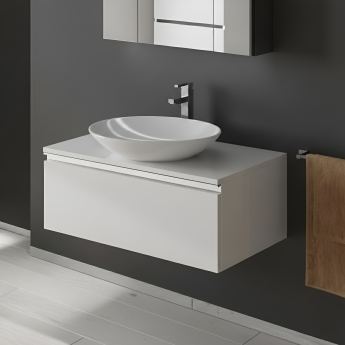 Royo Vida 600mm 1-Drawer Wall Hung Vanity Unit | Product Image