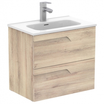 Royo Vitale 600mm 2-Drawer Wall Hung Vanity Unit