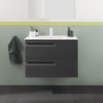 Royo Vitale 800mm 2-Drawer Wall Hung Vanity Unit | Product Image