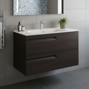Royo Vitale 1000mm 2-Drawer Wall Hung Vanity Unit | Product Image
