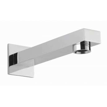 Sagittarius Evolution Wall Mounted Bath Spout and Square Cover Plate 180mm