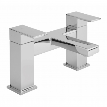 Sagittarius Blade Bath Filler Tap Pillar Mounted - Chrome