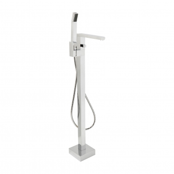 Sagittarius Blade Bath Shower Mixer Tap Freestanding - Chrome | Product Image