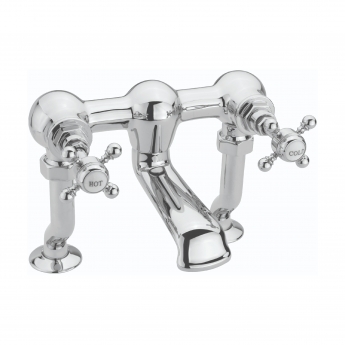 Sagittarius Edwardian Deluxe Bath Filler Tap - Chrome