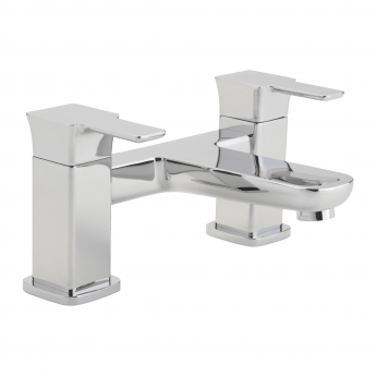 Sagittarius Gramercy Bath Filler Tap Pillar Mounted - Chrome