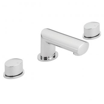 Sagittarius Oveta 3-Hole Bath Filler Tap Deck Mounted - Chrome | Product Image