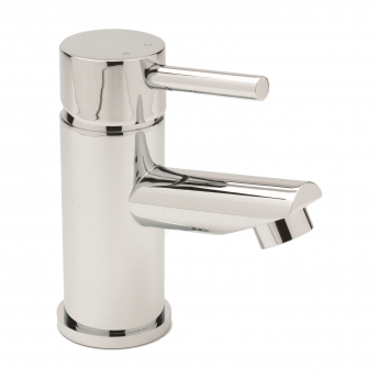 Sagittarius Piazza Mono Basin Mixer Tap with Sprung Waste - Chrome
