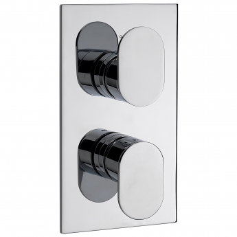 Sagittarius Plaza Concealed Shower Valve Dual Handle - Chrome