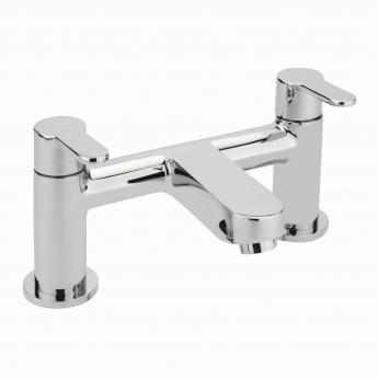 Sagittarius Plaza Bath Filler Tap Pillar Mounted - Chrome | Product Image