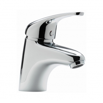 Sagittarius Prestige Deluxe Mono Basin Mixer Tap with Sprung Waste - Chrome