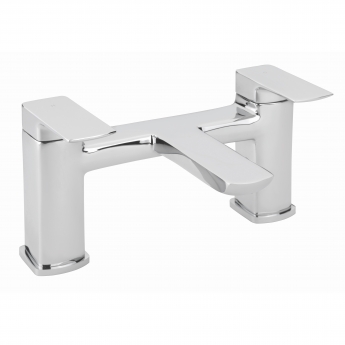 Sagittarius Ravenna Bath Filler Tap Pillar Mounted - Chrome
